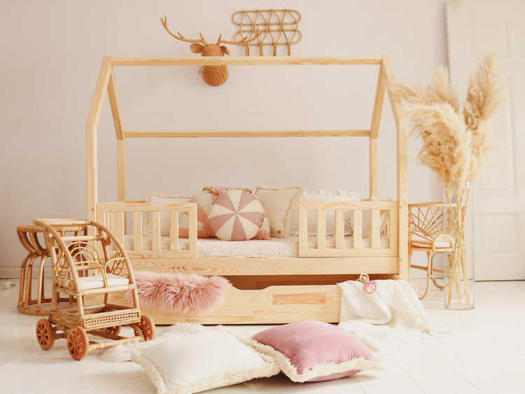 Hussäng Bianca duo med förvaringslåda/extrasäng - Bild 4