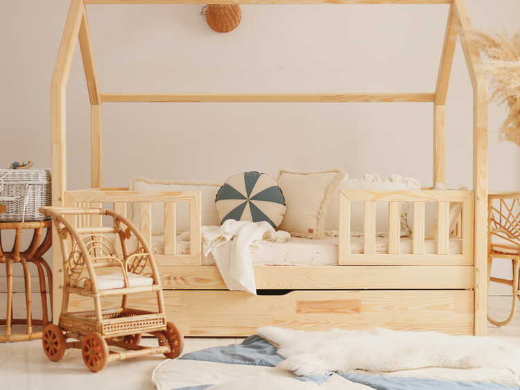 Hussäng Bianca duo med förvaringslåda/extrasäng - Bild 3