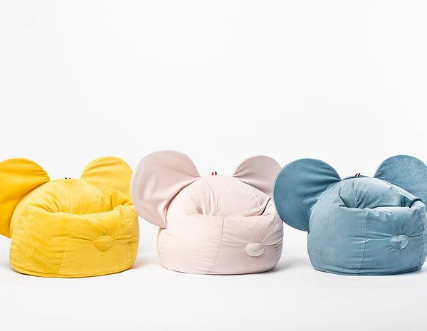 The Brooklyn Kids, Ears Bean bag, yellow