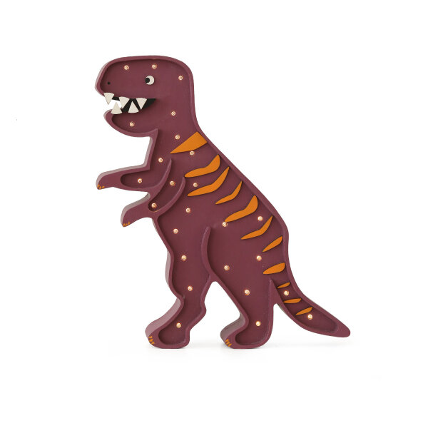 Little Lights, Nattlampa till barnrummet, Dino Rex Maroon