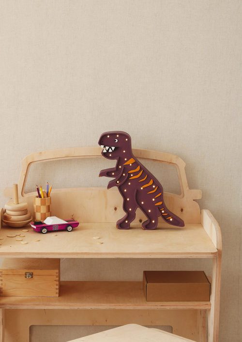 Little Lights, Nattlampa till barnrummet, Dino Rex Maroon