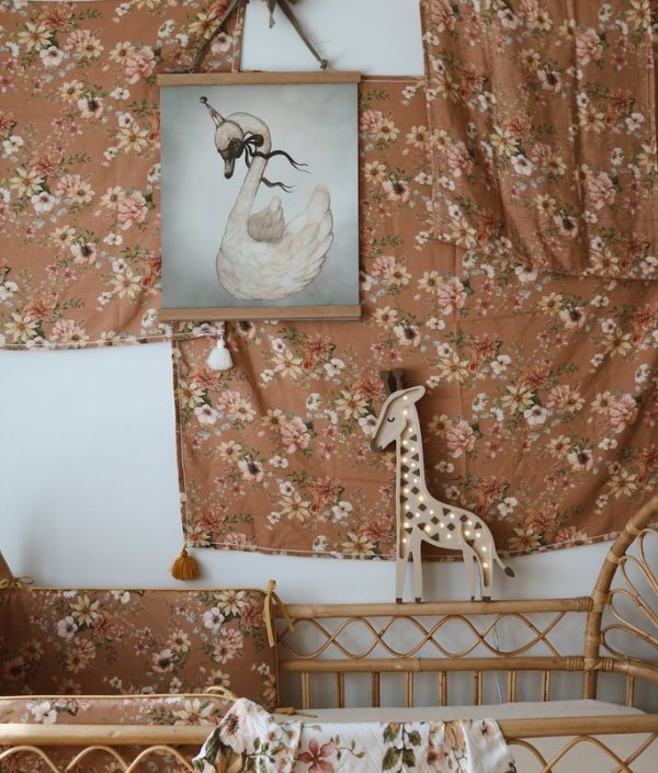 Little Lights, Nattlampa till barnrummet, Giraff beige