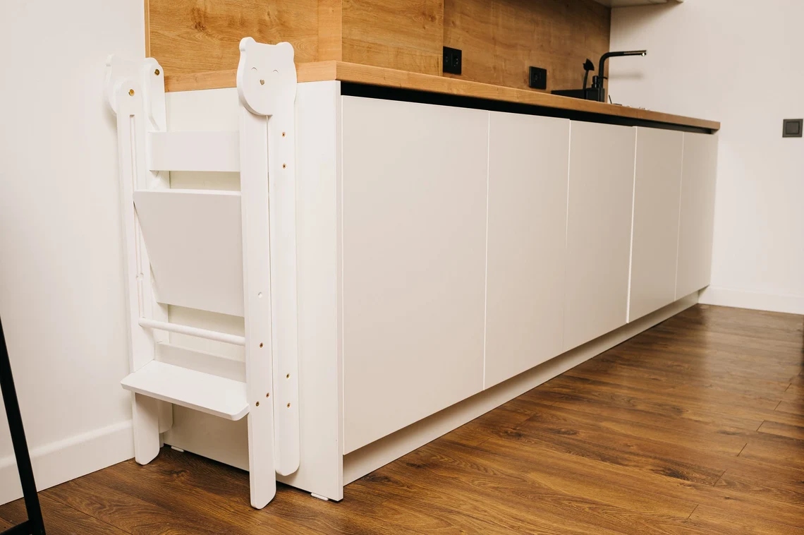 Hjälpa till pall hopfällbar, mint - Bild 4