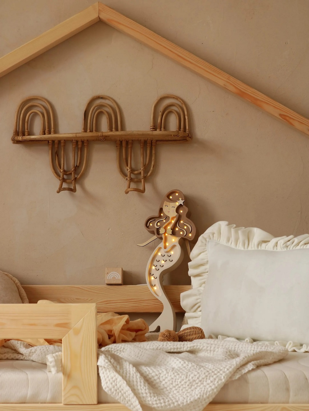 Little Lights, Nattlampa till barnrummet, Sjöjungfru coffee - Bild 4