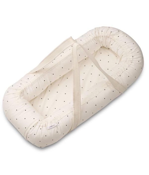 Liewood, babylift babynest Classic dot creme de la creme