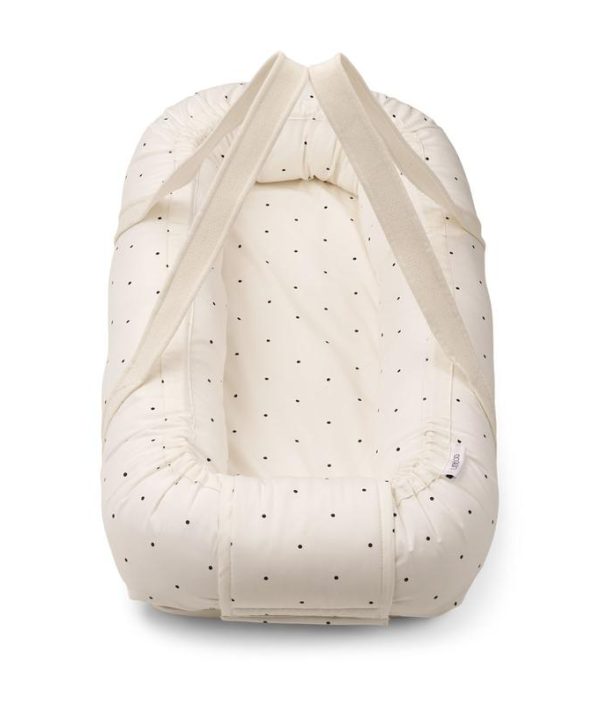 Liewood, babylift babynest Classic dot creme de la creme