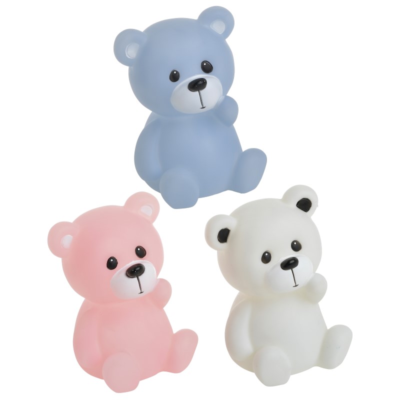 Nattlampa teddy, rosa - Bild 3