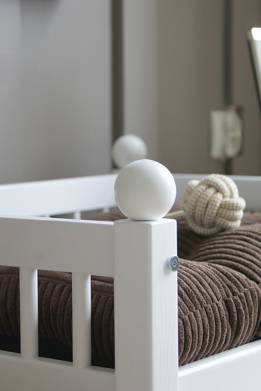 Hundbädd/hundsäng Taco Vit (M) - Bild 6