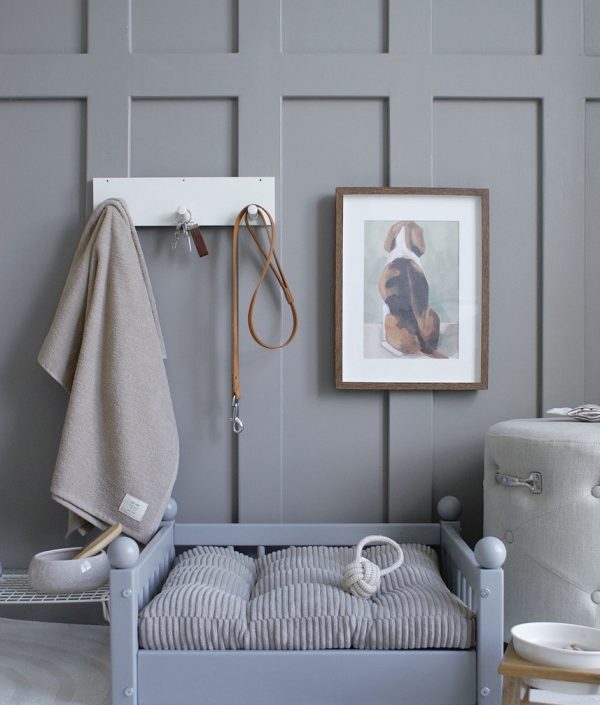 Hundbädd/hundsäng Taco Grå (M)