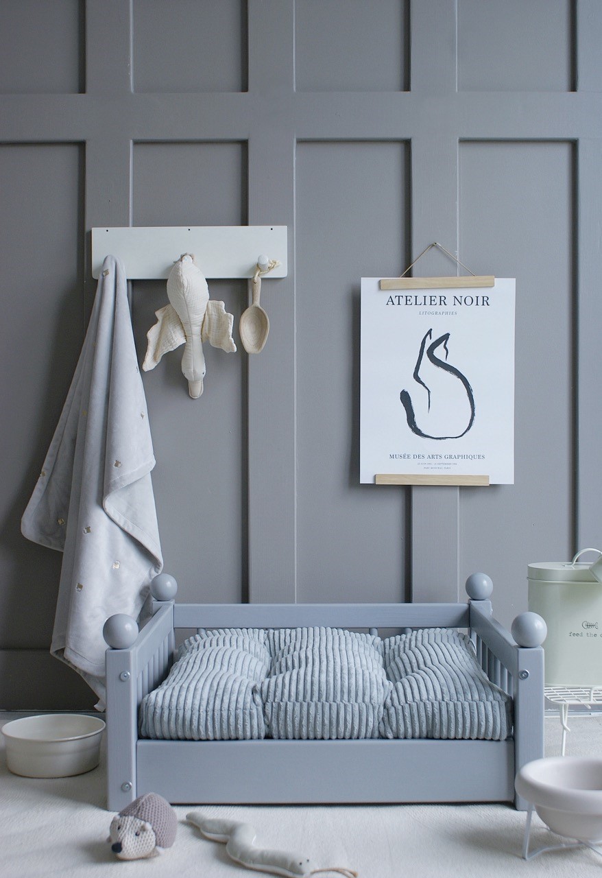 Hundbädd/hundsäng Taco Grå (M) - Bild 6