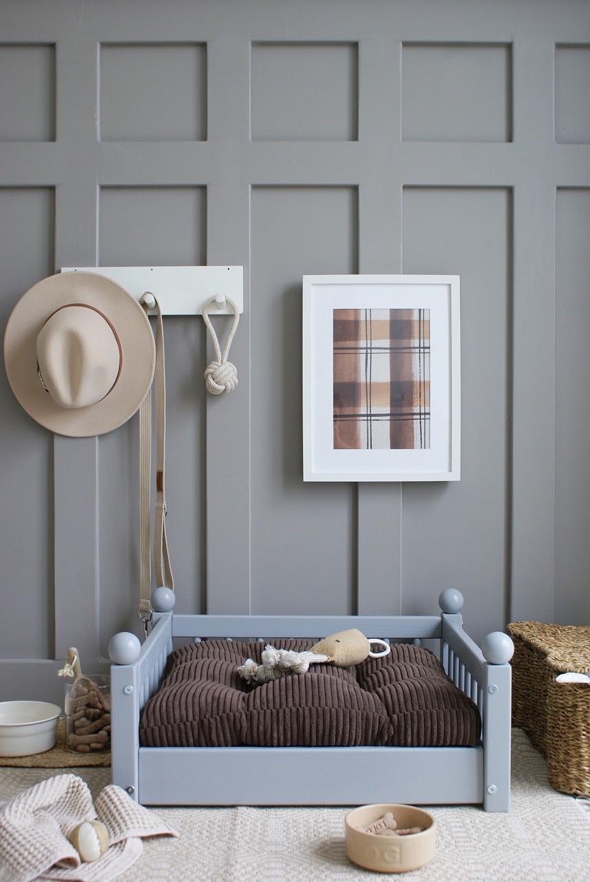 Hundbädd/hundsäng Taco Grå (M) - Bild 9