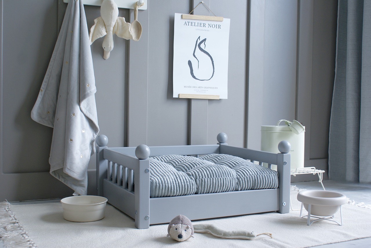 Hundbädd/hundsäng Taco Grå (M) - Bild 14