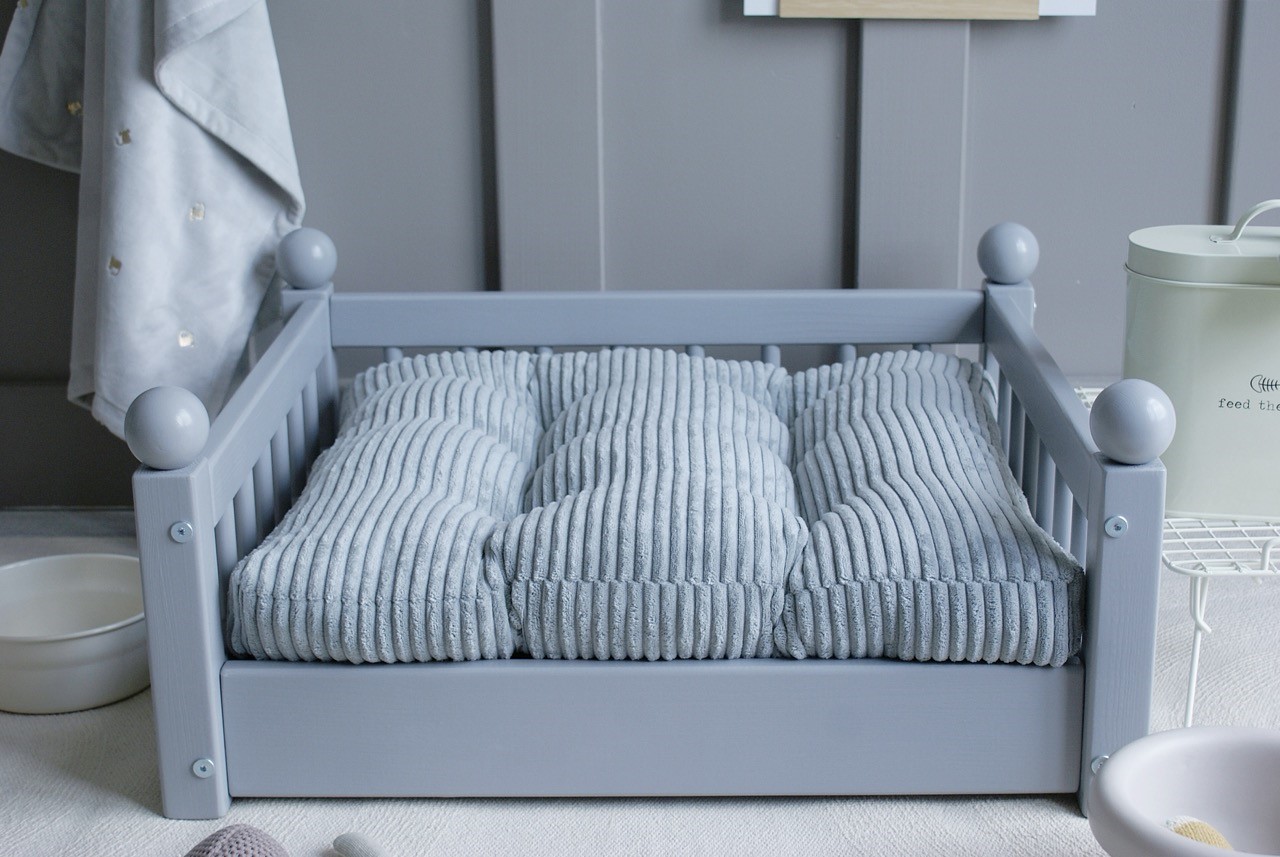 Hundbädd/hundsäng Taco Grå (M) - Bild 15