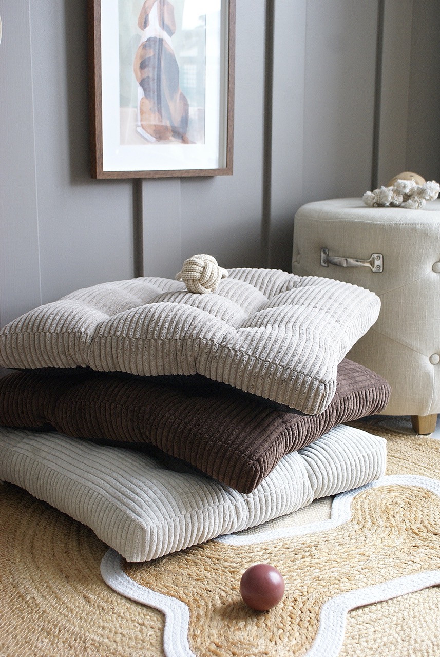 Brun kudde till hundbädd/hundsäng (M) - Bild 6