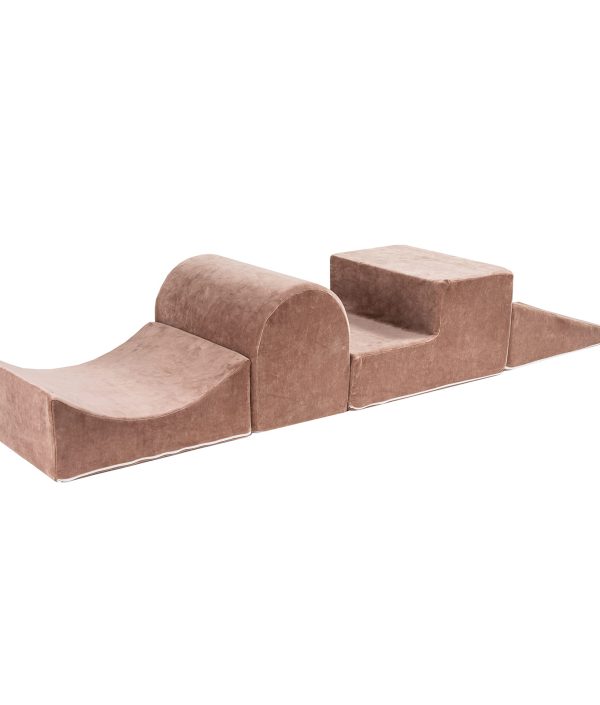 Meow, Byggbar rutschkana lekplats sammet, beige outlet