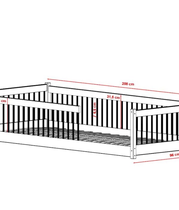 Antracit barnsäng Petter