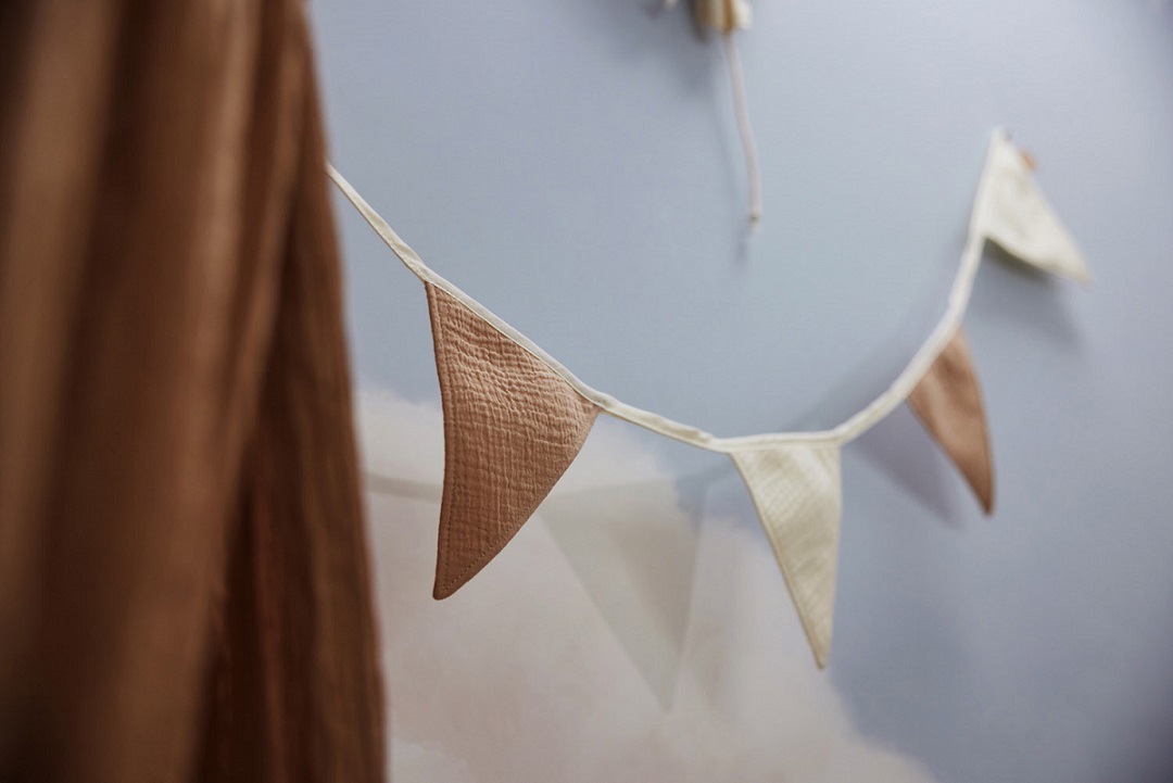 Jollein, vimpel till barnrummet, Biscuit/Ivory - Bild 4