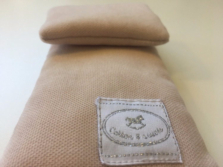 Puderrosa bäddset med fyllning till dockhus , Cotton & Sweets - Bild 2