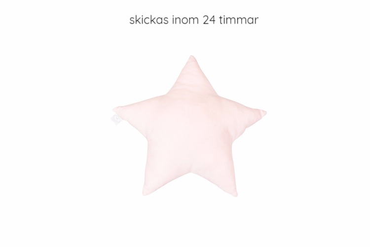 Kudde rosa stjärna, Cotton&Sweets