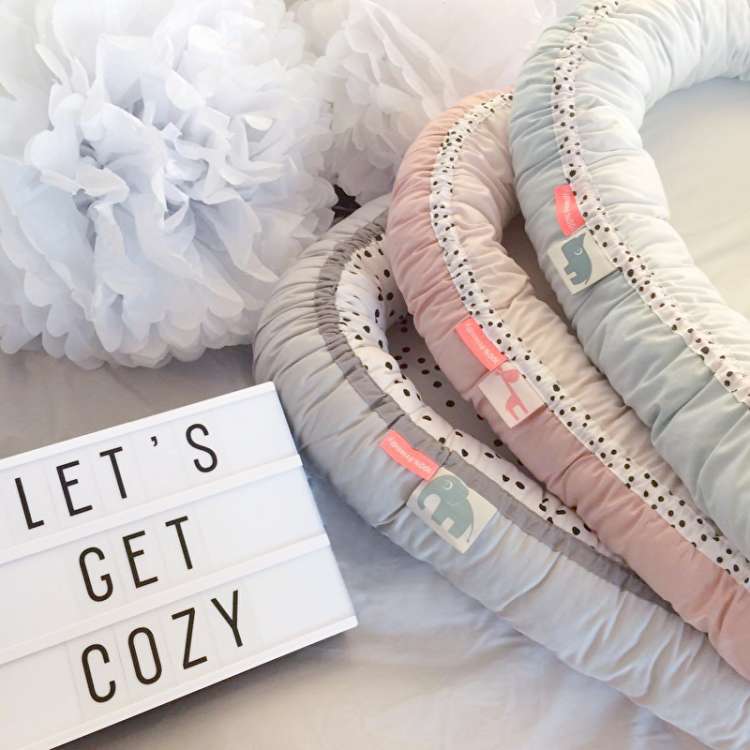 Cozy nest (babynest) Done by Deer, Happy dots , powder - Bild 3