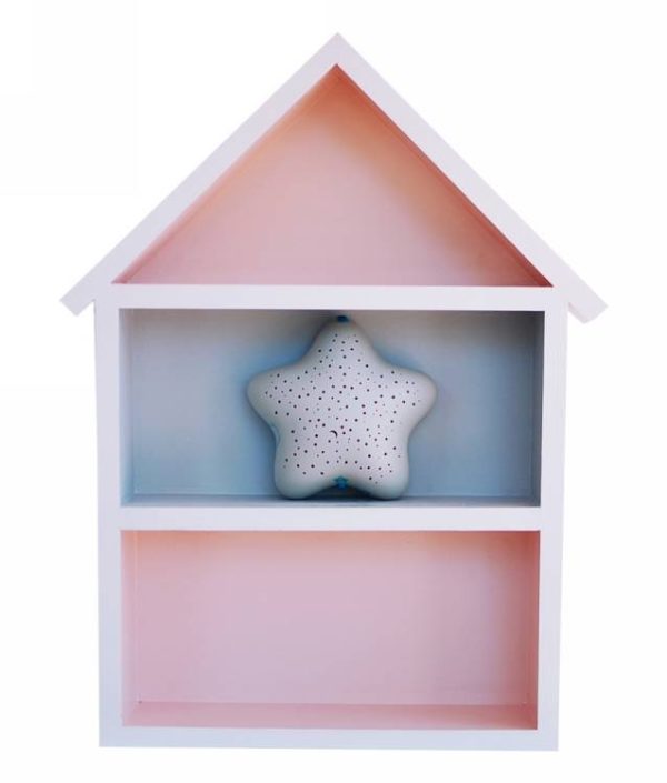 Hushylla rosa&grå, XL