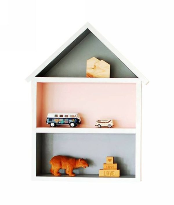 Hushylla grå&rosa, XL