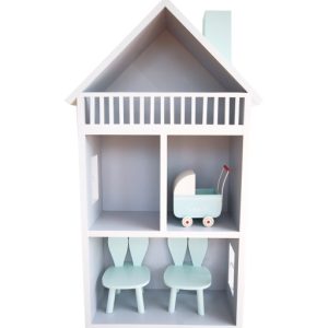 Dockhus handbyggt i trä