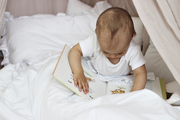 Vitt bäddset junior 100x135 med volang, Cotton & Sweets - Bild 3