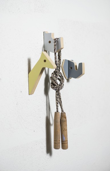 Sebra krokar i trä 3-pack - Bild 2