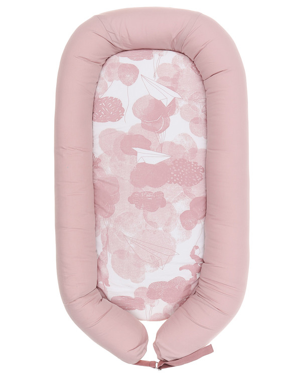 Sebra babynest In the Sky - rosa