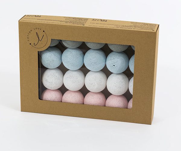 Ljusslinga Pastel Candy, Cottonlove