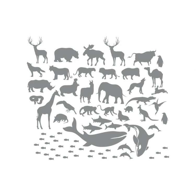 Dekornik, Väggklistermärke världskarta mint - Bild 6