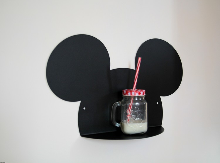 Bokhylla / Hylla i metall till barnrummet Musse - Bild 6