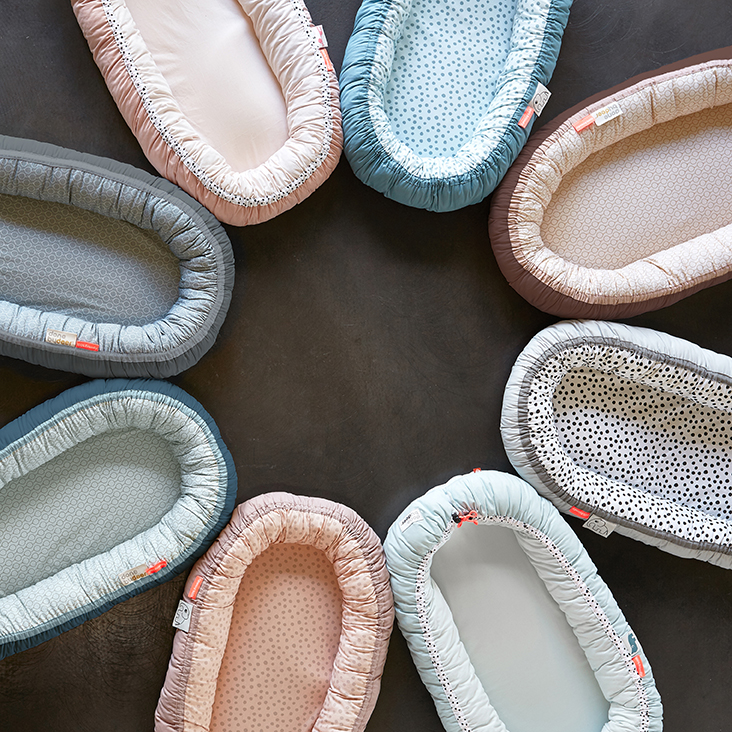 Cozy nest (babynest) Done by Deer, Baloon blue - Bild 2