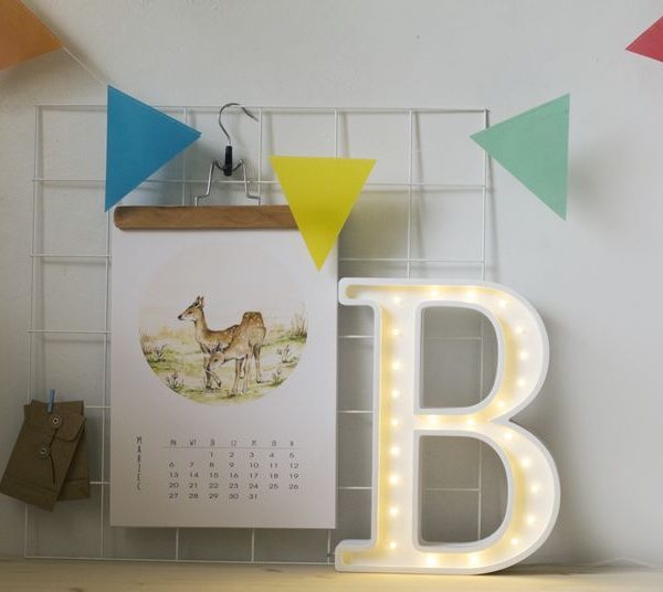 Little Lights, Nattlampa till barnrummet, Bokstav B