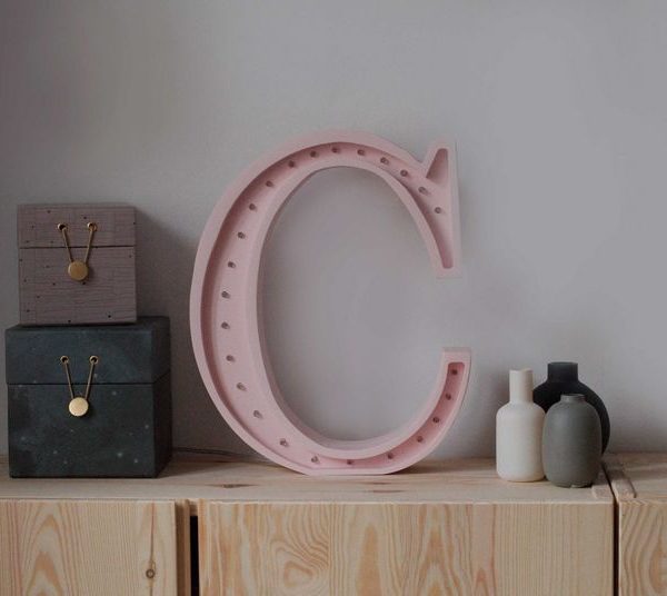 Little Lights, Nattlampa till barnrummet, Bokstav C