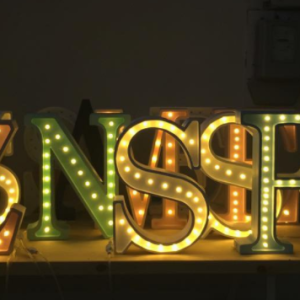 Little Lights, Nattlampa till barnrummet, Bokstav I