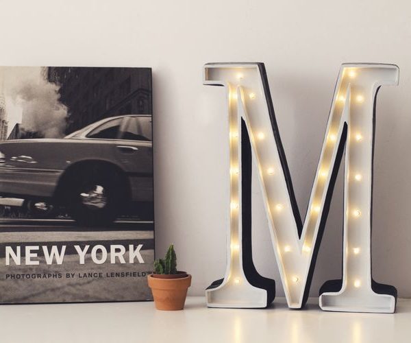 Little Lights, Nattlampa till barnrummet, Bokstav M