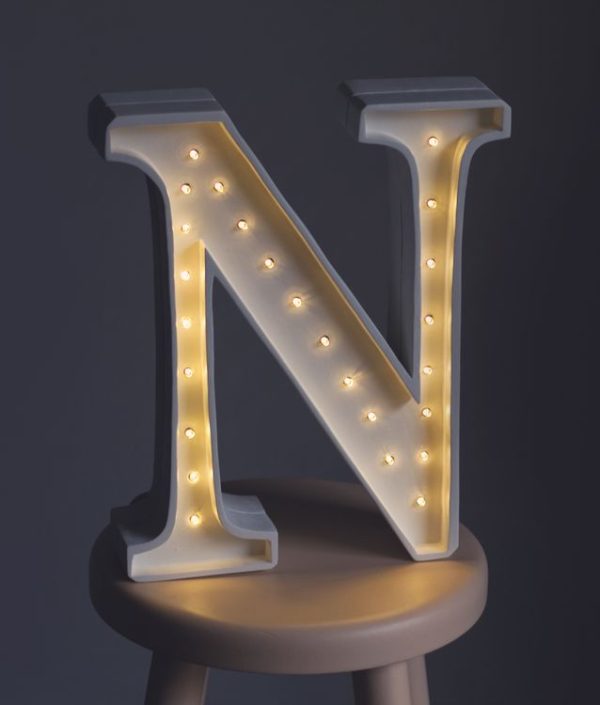 Little Lights, Nattlampa till barnrummet, Bokstav N