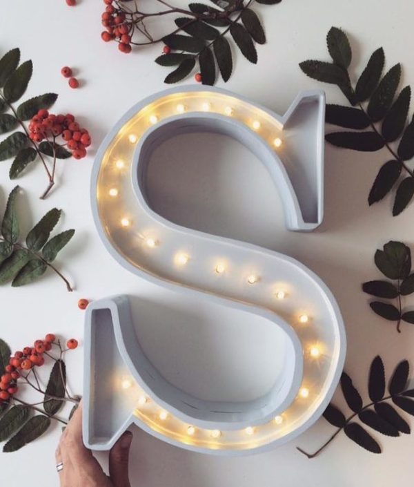 Little Lights, Nattlampa till barnrummet, Bokstav S