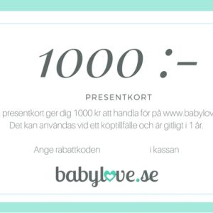 Presentkort 1000 kr