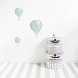 Mint Luftballonger väggklistermärken, Stickstay