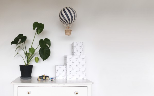 Luftballong Grå, 10 cm, Filibabba - Bild 2