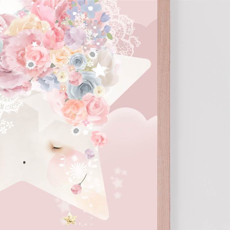 Poster Wish Upon A Star, tavla till barnrummet, Schmooks - Bild 5