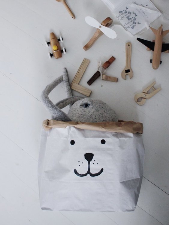 Tellkiddo papperspåse liten björn