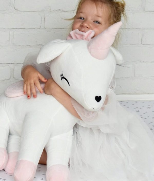 Kramdjur, vit enhörning XL