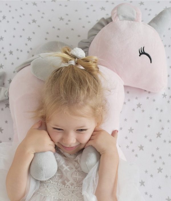 Kramdjur, rosa enhörning XL