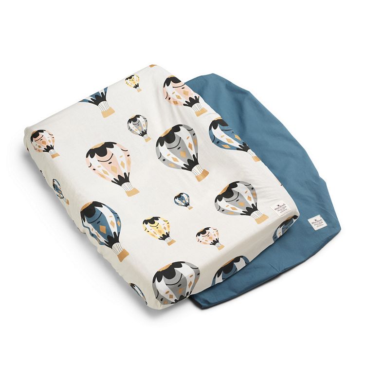 Elodie Details, skötbäddsöverdrag 2- pack, Moon Balloon