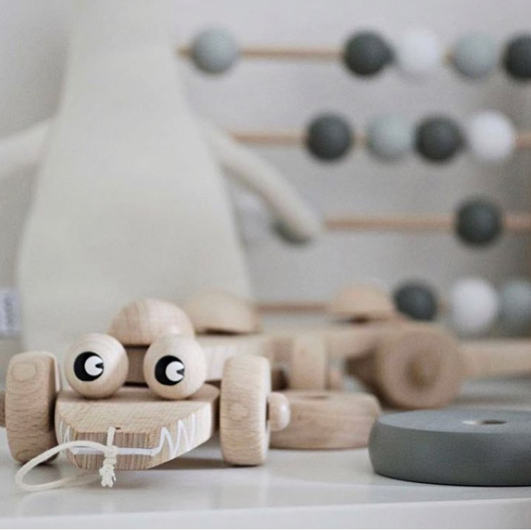 Krokodil träleksak, Ella & Frederik - Bild 2