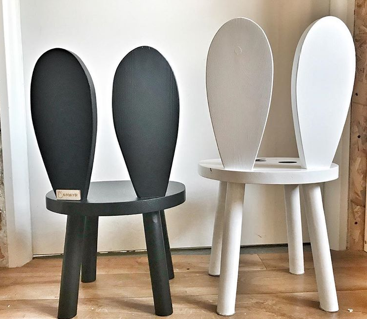 Set om två kaninstolar för barn - Bild 8